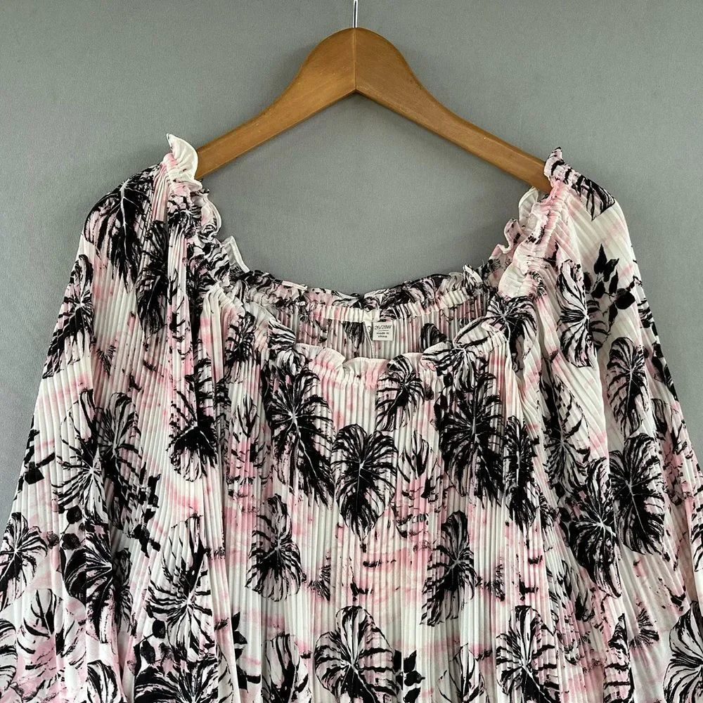 🎉5 for $45🎉 Cato top blouse shirt size 26/28 - Picture 3 of 9